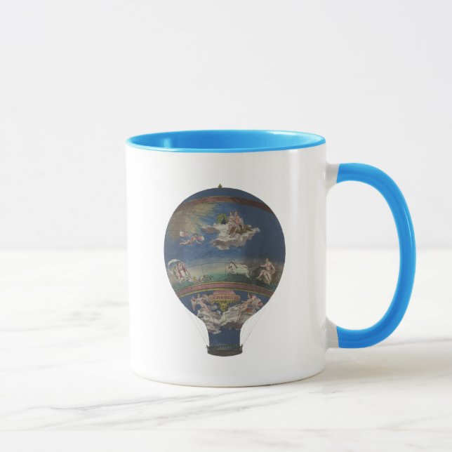 Machine Aerostatique Hot Air Balloon Mug (Right)