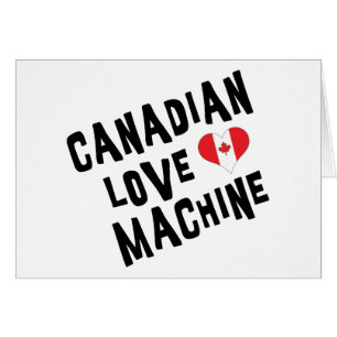 Machine canadienne d'amour