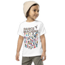 Machine de danse T-Shirt Colorful People Illustrat