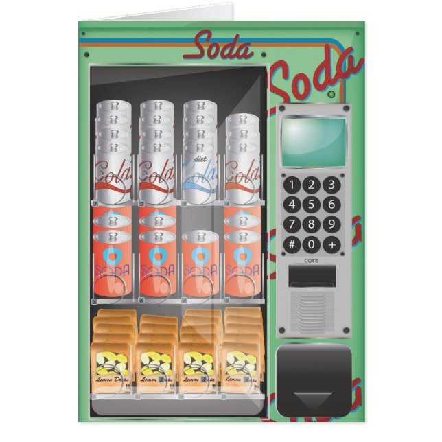 machine distributrice (Devant)