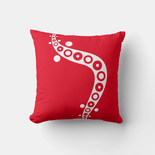Machine Flexibility Throw Pillow (Front)