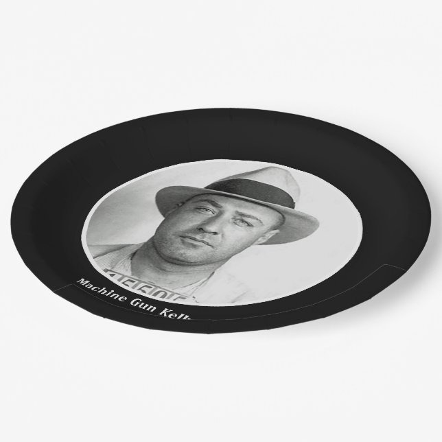 Machine Gun Kelly Paper Plate (Angled)