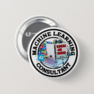 Machine Learning (AI) - Consultant 2 Inch Round Button