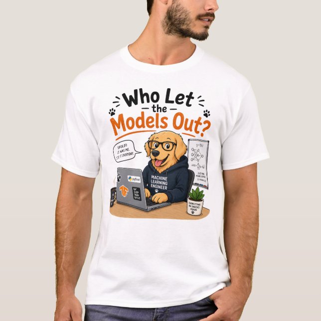 Machine Learning Engineer T-Shirt (Front)