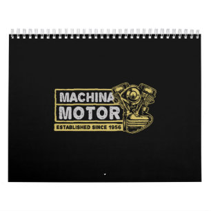 machine motor calendar