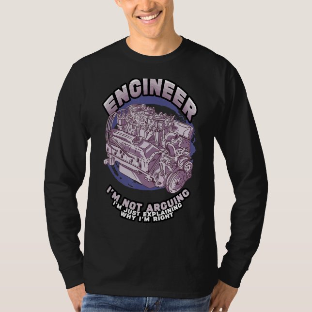 Machine Repair Mechanic Engineer   Engineering Quo T-Shirt (Front)