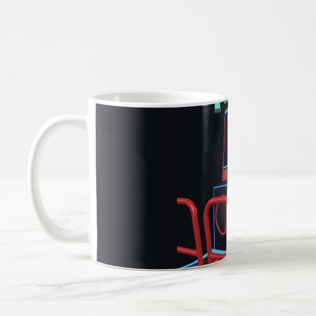 Machine Series: Rhythm Pad Mug (Left)