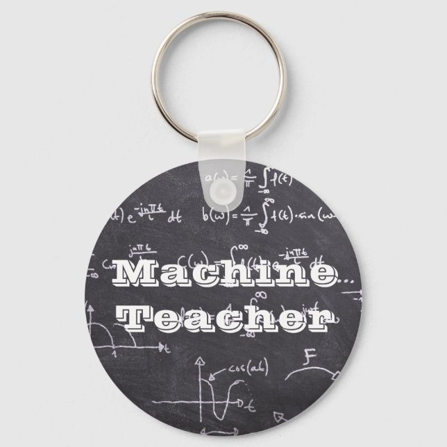 Machine Teacher Keychain (Front)