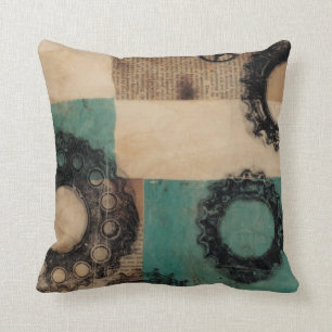 Machinery II Throw Pillow