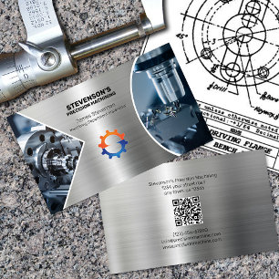 Machining and Metal Fab Business Card
