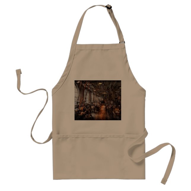 Machinist - A fully functioning machine shop Standard Apron (Front)