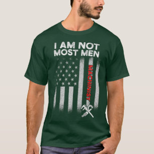 Machinist Instructing Machine Operator Machining T-Shirt