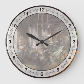 Machinist - Lathe - A long lathe Large Clock