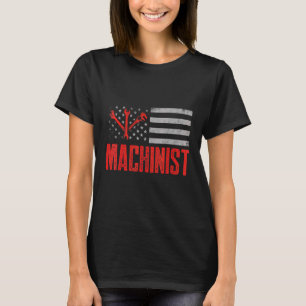 Machinist Machine Operator Machining 26 T-Shirt