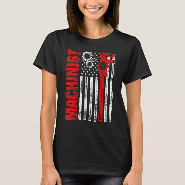 Machinist Machine Operator Machining 94 T-Shirt (Front)