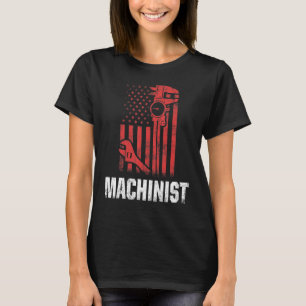 Machinist Machine Operator Machining T-Shirt