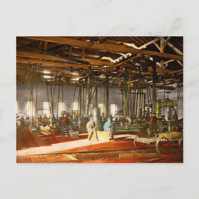 Machinist - Masters of the craft 1868 Postcard (Front)