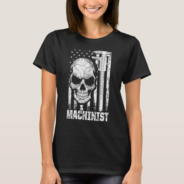 Machinist Mentors Machine Operator Machining 3 T-Shirt (Front)