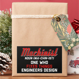 Machinist Noun Machinist Meaning engineer Gifts Sticker