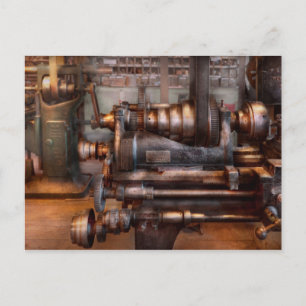 Machinist - Steampunk - 5 Speed Semi Automatic Postcard