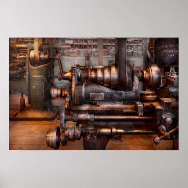 Machinist - Steampunk - 5 Speed Semi Automatic Poster (Front)