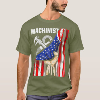 Machinist Succeed Machine Operator Machining T-Shirt