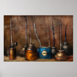Machinist - Tools - Lubrication Dispensers Poster