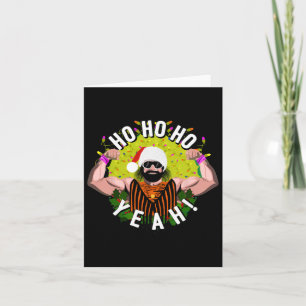 Macho Christmas Santa Cream Of The Crop Wrestling  Card