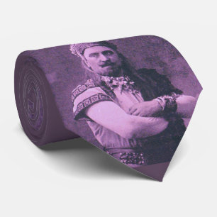 macho macho man in purple tie