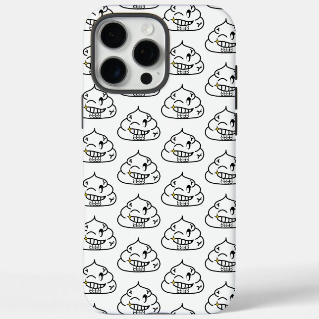 Macho Poop - Brootsch the PooPoo Case-Mate iPhone Case (Back)
