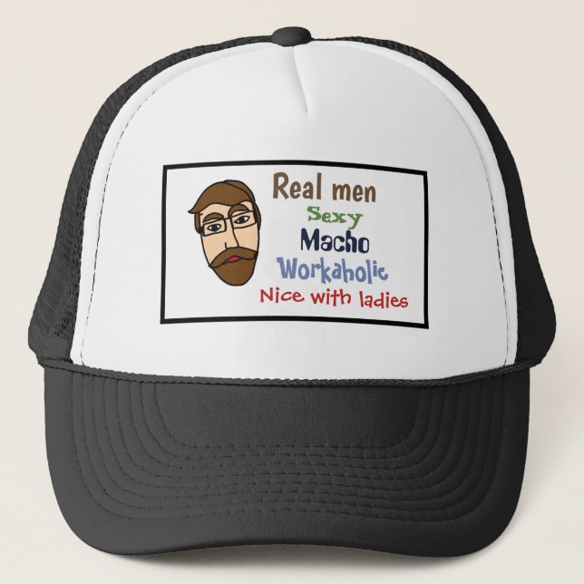 Macho quote cap (Front)