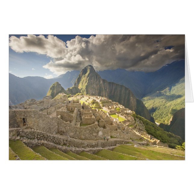 Machu Picchu, ancient ruins, UNESCO world 2 (Front Horizontal)