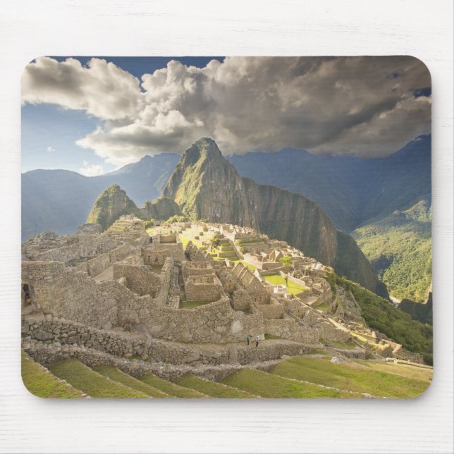 Machu Picchu, ancient ruins, UNESCO world 2 Mouse Pad (Front)