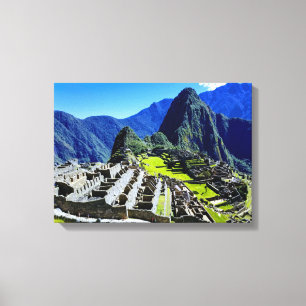 Machu Picchu Canvas Print