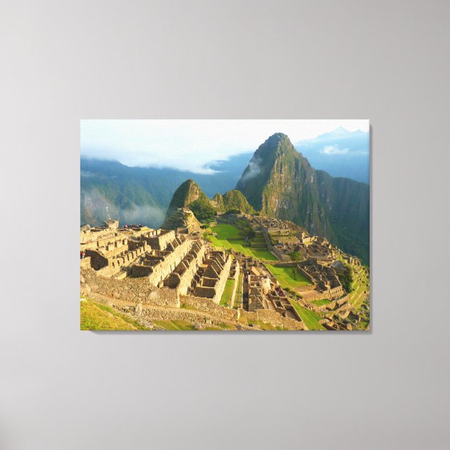 Machu Picchu Canvas Print (Front)