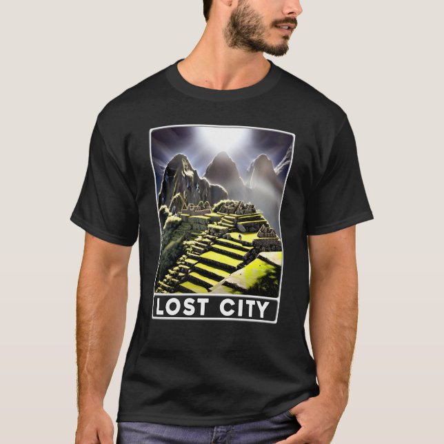 Machu Picchu Cordillera Peru Lost City T-Shirt (Front)