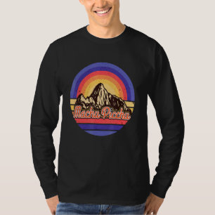 Machu Picchu Inca Peru Retro Vintage Mountain Sout T-Shirt