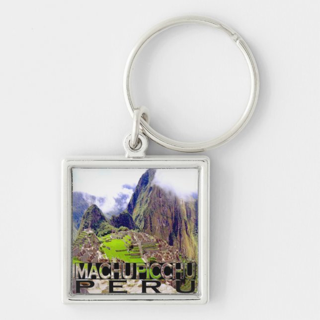 Machu Picchu Keychain (Front)