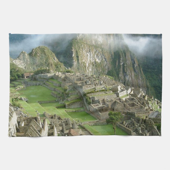machu picchu kitchen towel (Horizontal)