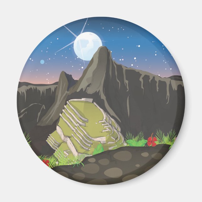 Machu Picchu Magnet (Front)