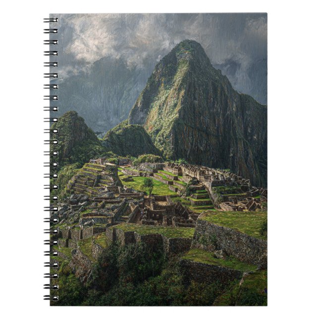 Machu Picchu Mystique Notebook (Front)