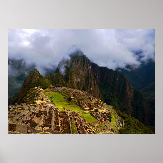 Machu Picchu Overlook, Peru Poster (Front)