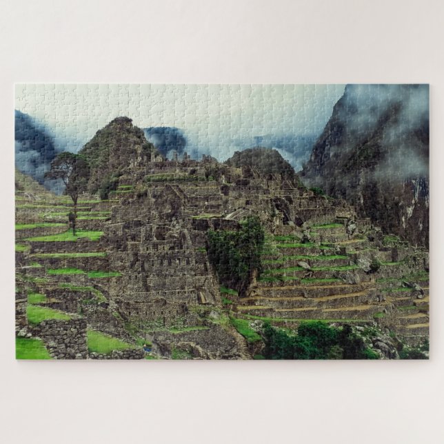 Machu Picchu Pérou Photographie Jigsaw Puzzle (Horizontal)