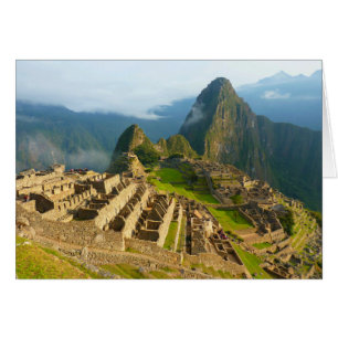 Machu Picchu, Peru Blank Card