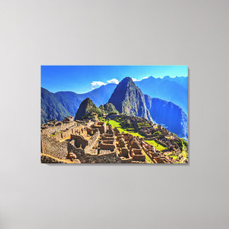 Machu Picchu - Peru Canvas Print