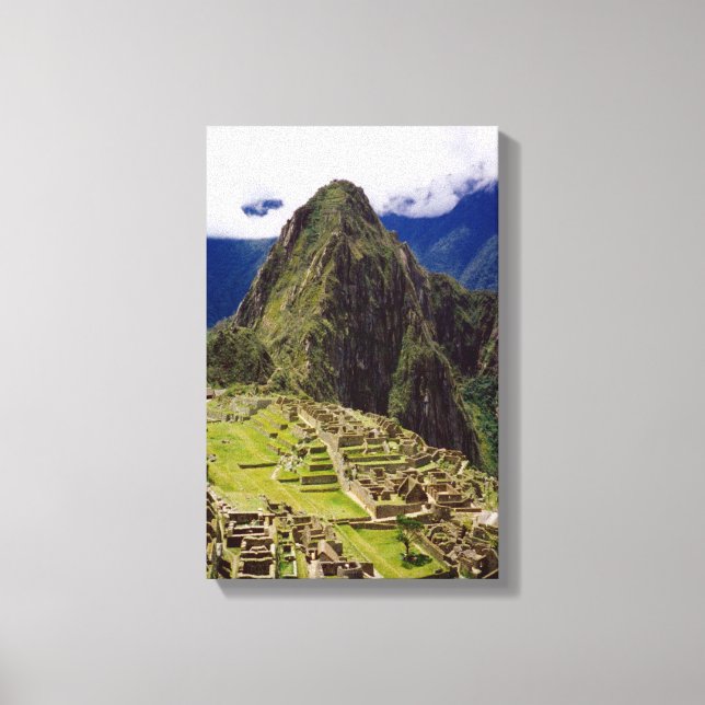 Machu Picchu, Peru Canvas Print (Front)
