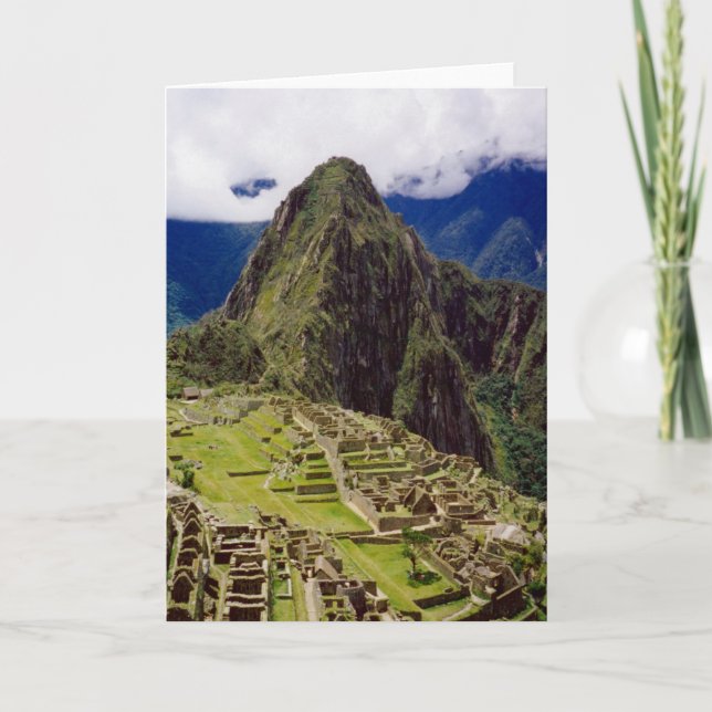 Machu Picchu, Peru Card (Front)