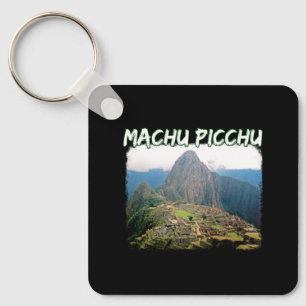 Machu Picchu Peru - Huayna Picchu Mountain Keychain