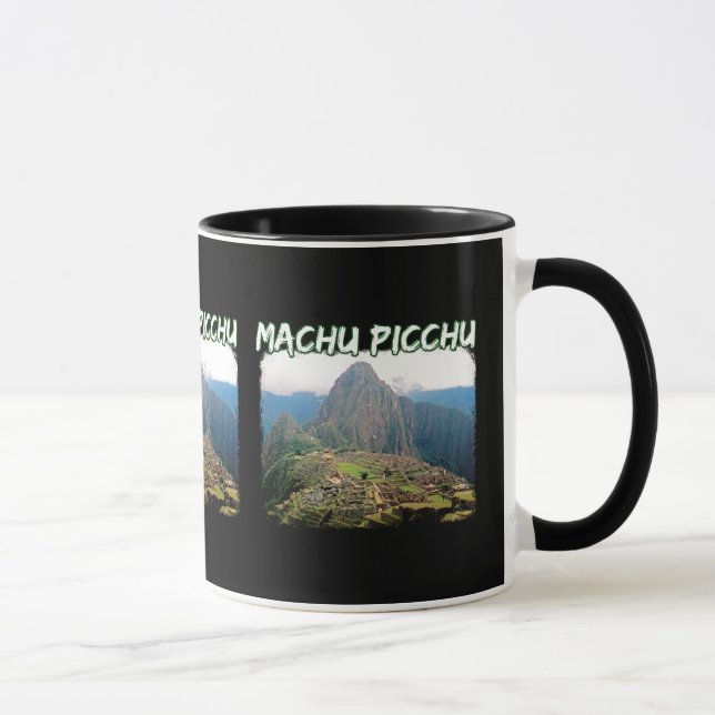 Machu Picchu Peru - Huayna Picchu Mountain Mug (Right)