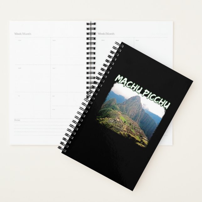 Machu Picchu Peru - Huayna Picchu Mountain Planner (Display)